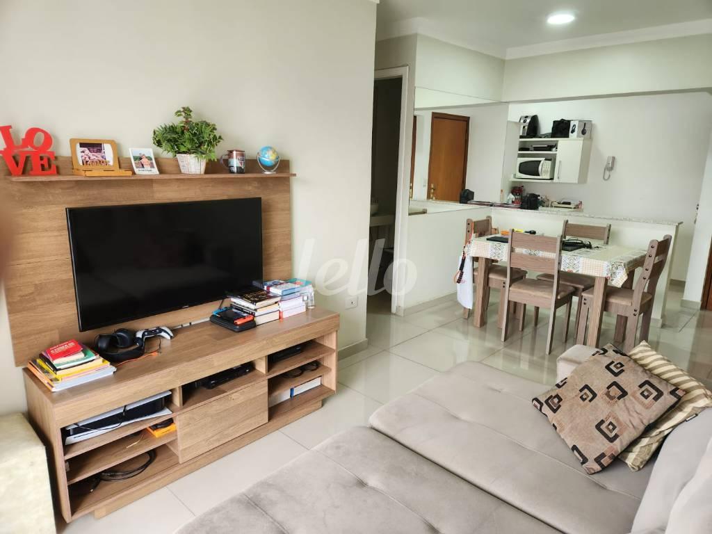SALA 2 AMBIENTES de Apartamento à venda, Padrão com 61 m², 3 quartos e 1 vaga em Ipiranga - São Paulo