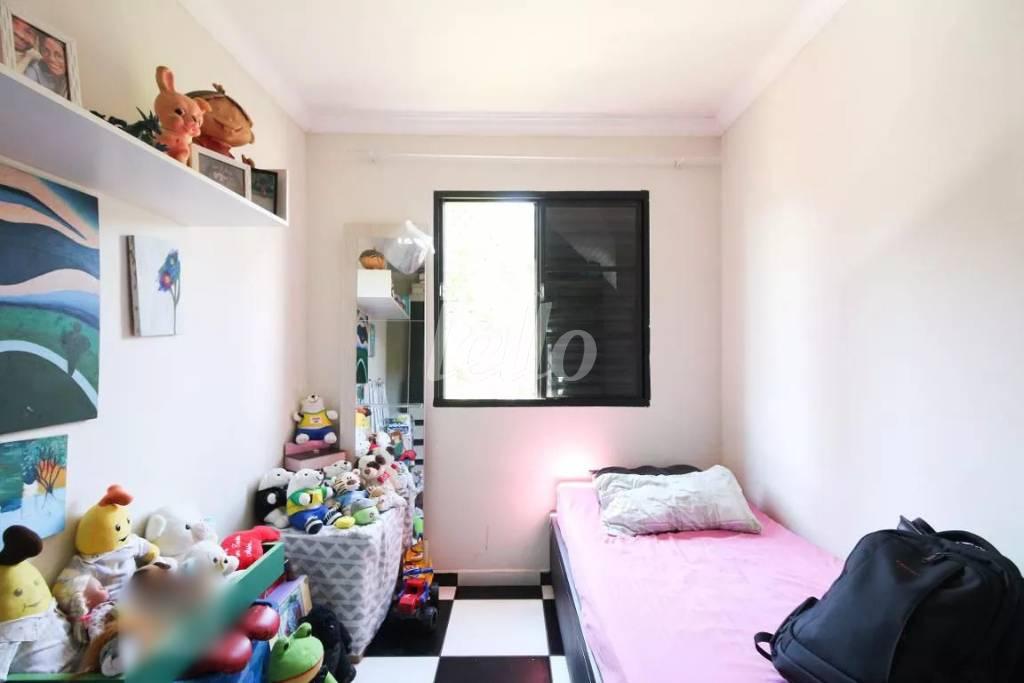 DORMITORIO de Apartamento à venda, Padrão com 44 m², 2 quartos e 1 vaga em Vila Alto de Santo André - Santo André