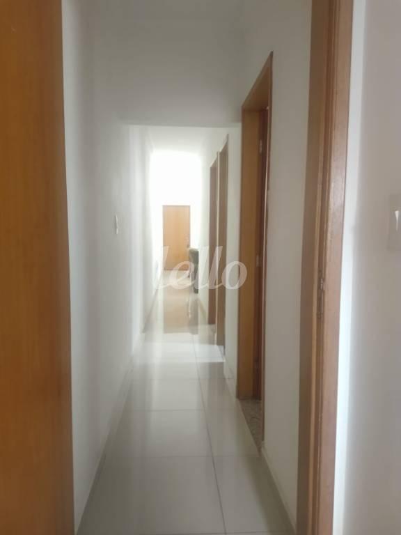 CORREDOR INTERNO de Apartamento à venda, Padrão com 72 m², 3 quartos e 1 vaga em Vila América - Santo André