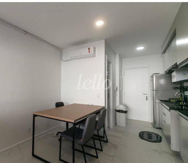 COZINHA de Apartamento à venda, Padrão com 41 m², 1 quarto e em Mirandopolis - São Paulo