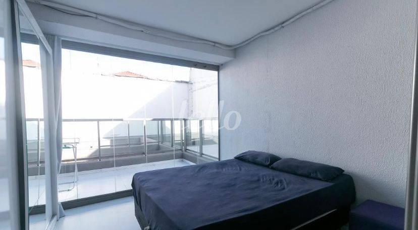 DORMITÓRIO de Apartamento à venda, Padrão com 41 m², 1 quarto e em Mirandopolis - São Paulo