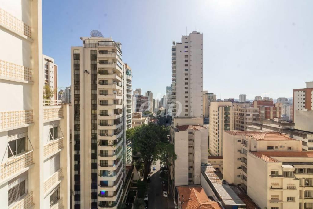 VISTA de Apartamento à venda, Padrão com 213 m², 3 quartos e 2 vagas em Santa Cecília - São Paulo