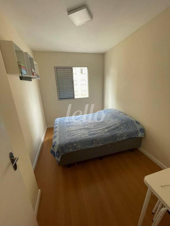 DORMITÓRIO de Apartamento à venda, Padrão com 51 m², 2 quartos e 1 vaga em Belenzinho - São Paulo