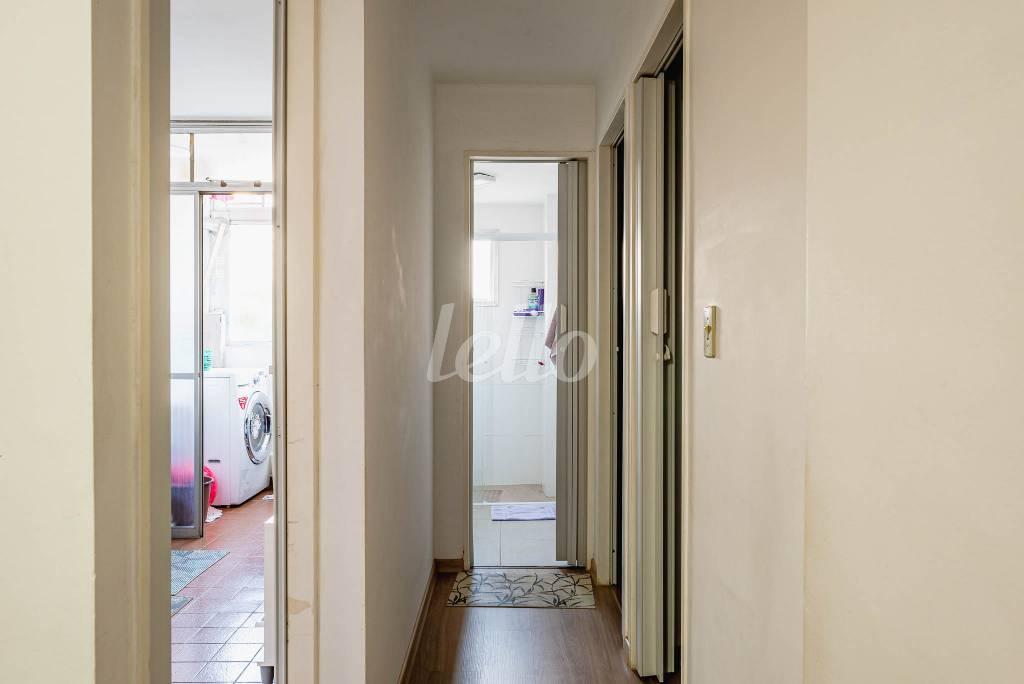 CORREDOR de Apartamento à venda, Padrão com 51 m², 2 quartos e 1 vaga em Vila Pompeia - São Paulo