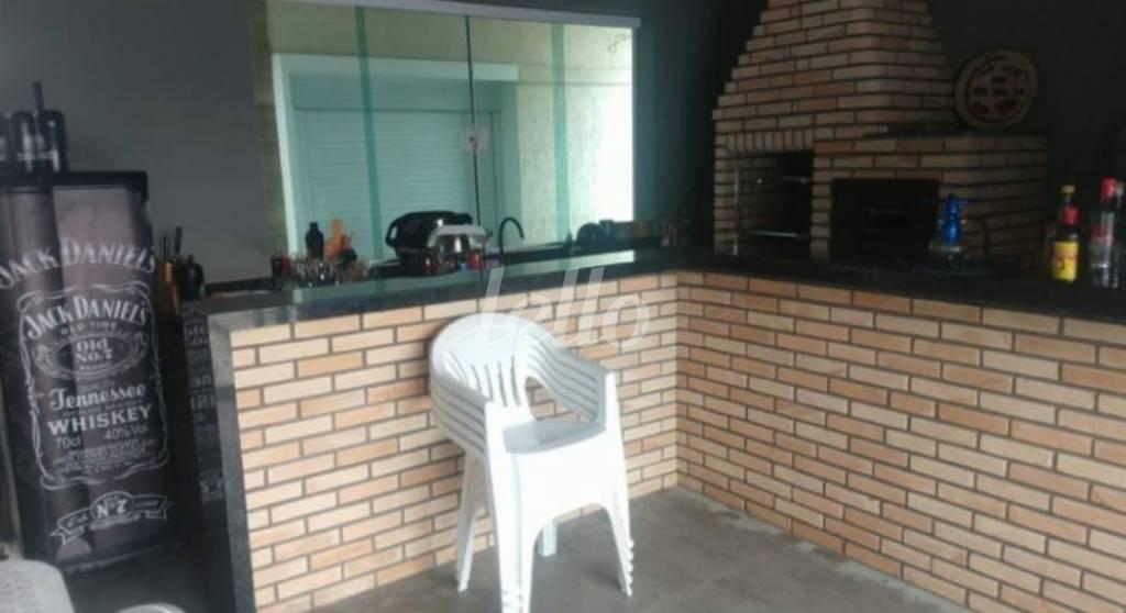 ÁREA GOURRMET de Casa à venda, sobrado com 203 m², 3 quartos e 6 vagas em Jardim São Caetano - São Caetano do Sul