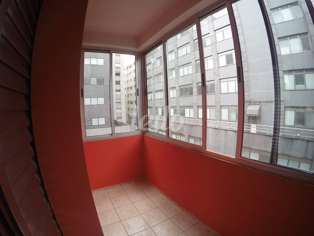VARANDA de Apartamento à venda, Padrão com 168 m², 3 quartos e em Paraíso - São Paulo