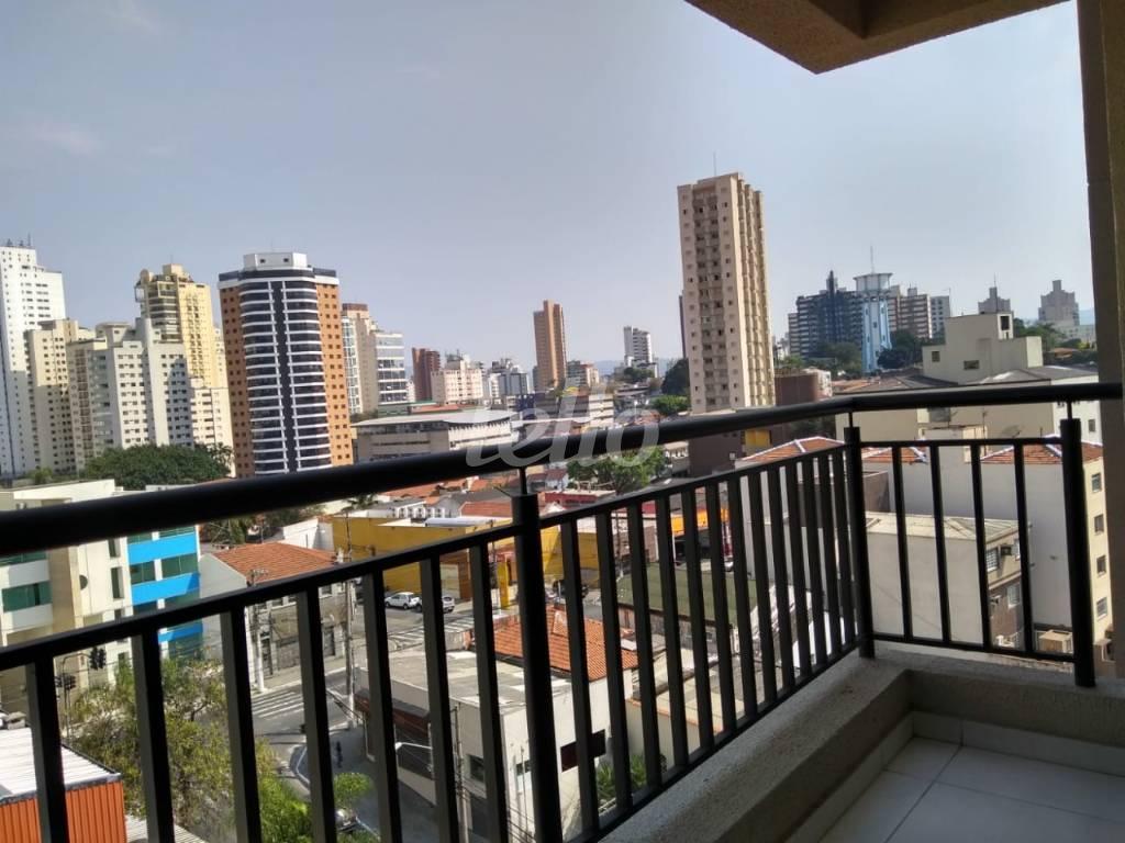 VARANDA de Apartamento à venda, Padrão com 42 m², 1 quarto e 2 vagas em Santana - São Paulo