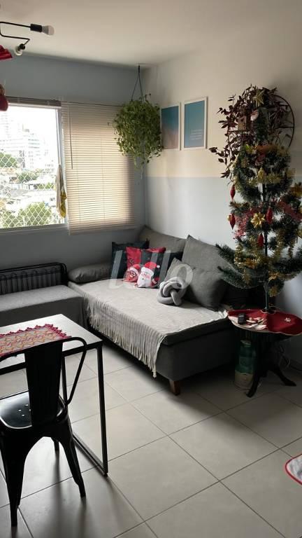 SALA de Apartamento à venda, Padrão com 32 m², 1 quarto e em Cambuci - São Paulo