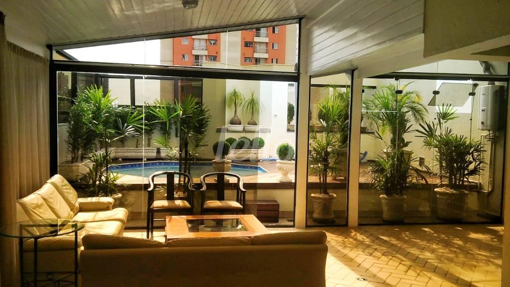 PISCINA de Apartamento à venda, Triplex com 300 m², 3 quartos e 4 vagas em Vila Monte Alegre - São Paulo
