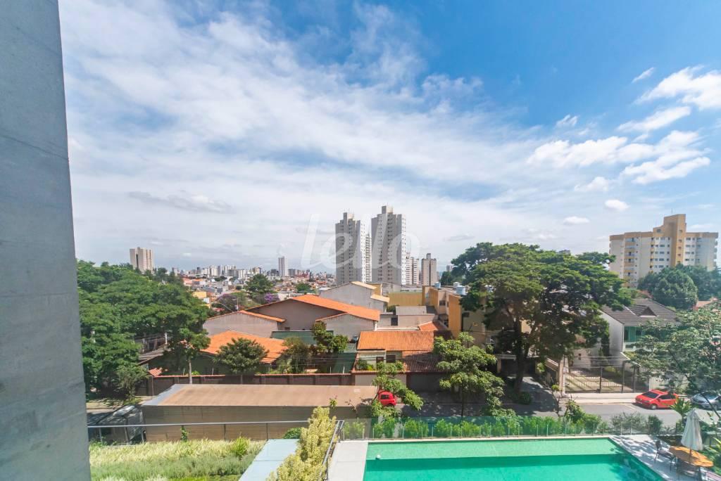 VISTA SALA de Apartamento à venda, Padrão com 120 m², 3 quartos e 3 vagas em Campestre - Santo André