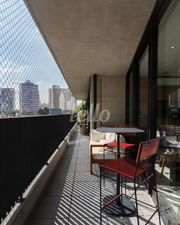 SACADA de Apartamento à venda, Padrão com 150 m², 3 quartos e 2 vagas em Vila Madalena - São Paulo