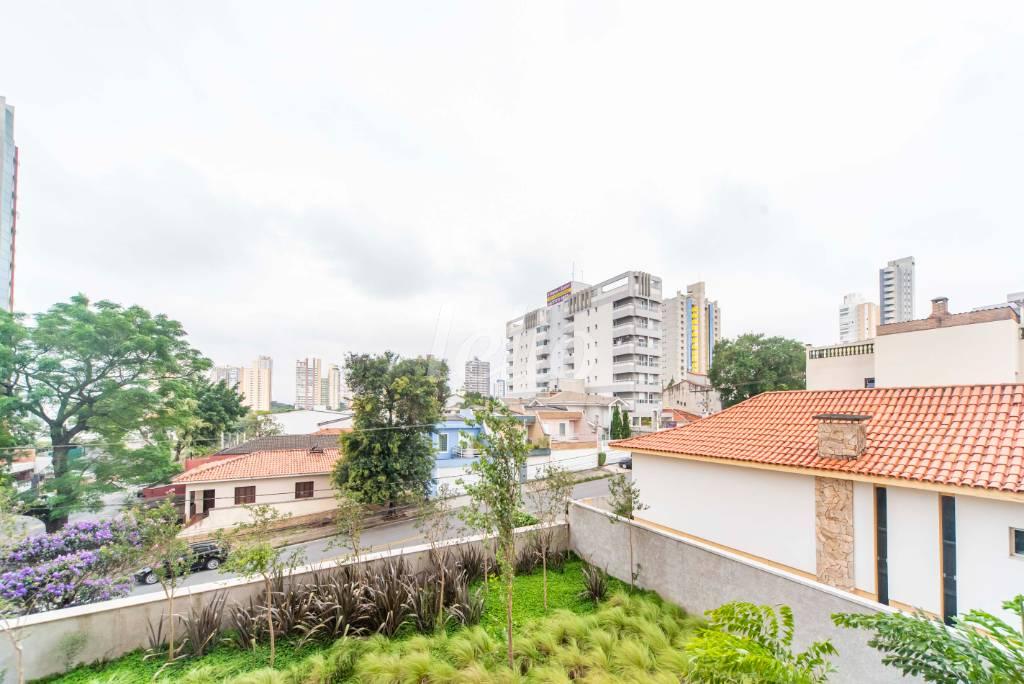 VISTA VARANDA DA SALA de Apartamento à venda, Padrão com 190 m², 3 quartos e 4 vagas em Jardim - Santo André