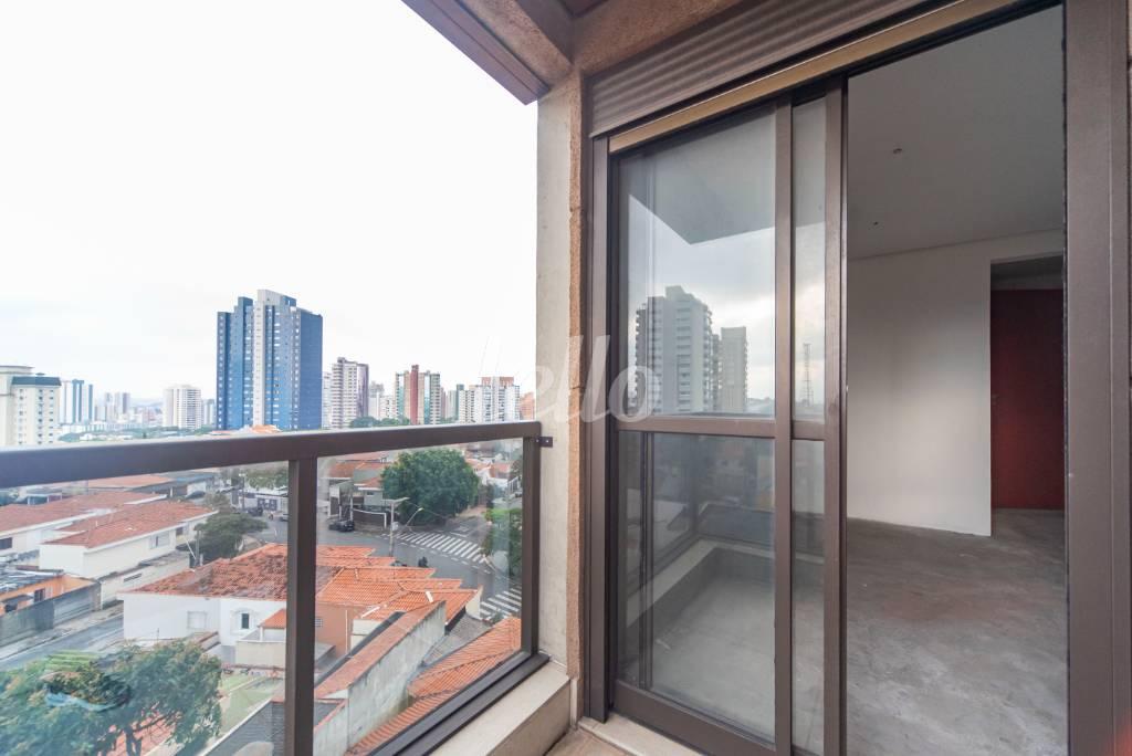 VARANDA DO QUARTO 2 de Apartamento à venda, Padrão com 155 m², 3 quartos e 5 vagas em Vila Alpina - Santo André