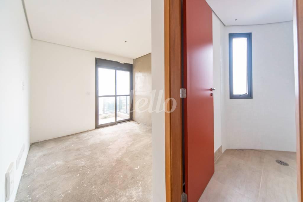 QUARTO 2 de Apartamento à venda, Padrão com 155 m², 3 quartos e 5 vagas em Vila Alpina - Santo André