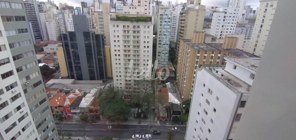 VISTA de Apartamento à venda, Padrão com 33 m², 1 quarto e 1 vaga em Jardim Paulista - São Paulo