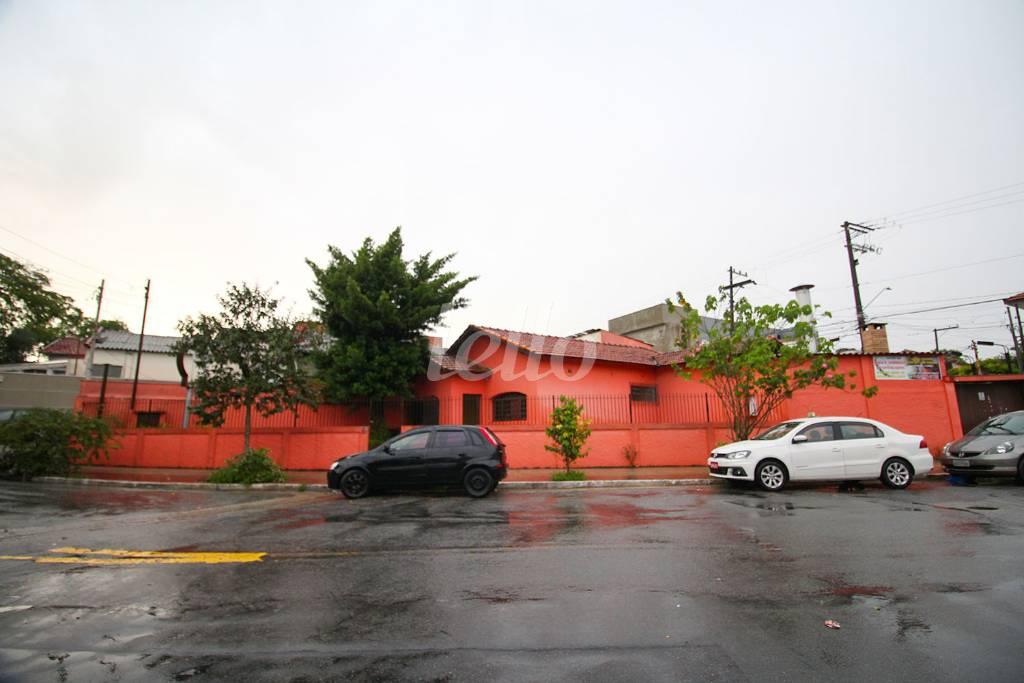 FACHADA de Casa para alugar, térrea com 280 m², 2 quartos e 8 vagas em Cidade Vargas - São Paulo
