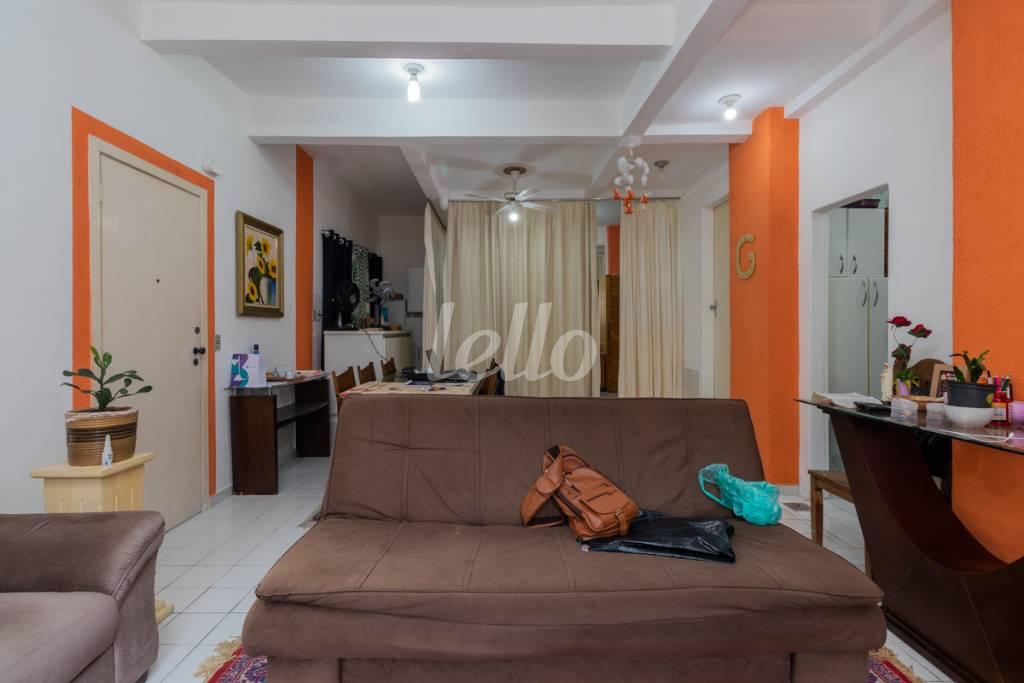 SALA de Apartamento para alugar, Loft com 80 m², 1 quarto e 1 vaga em Vila Paulicéia - São Paulo