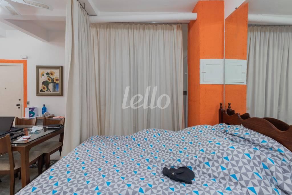 QUARTO de Apartamento para alugar, Loft com 80 m², 1 quarto e 1 vaga em Vila Paulicéia - São Paulo