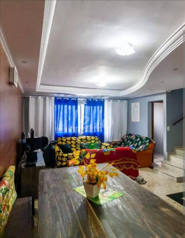 SALA de Casa à venda, em condomínio - sobrado com 127 m², 3 quartos e 4 vagas em Chácara Belenzinho - São Paulo