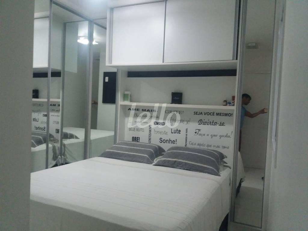 DORMITÓRIO de Apartamento à venda, Padrão com 59 m², 2 quartos e 1 vaga em Rudge Ramos - São Bernardo do Campo