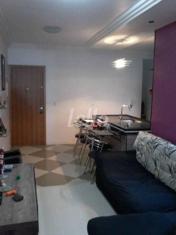 SALA de Apartamento à venda, Padrão com 128 m², 2 quartos e 2 vagas em Vila Tibiriçá - Santo André