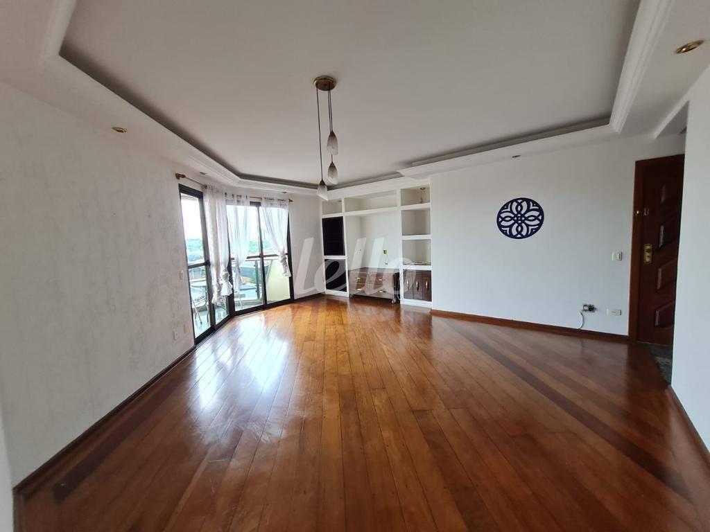 SALA DE ESTAR de Apartamento à venda, Padrão com 143 m², 3 quartos e 2 vagas em Vila Prudente - São Paulo