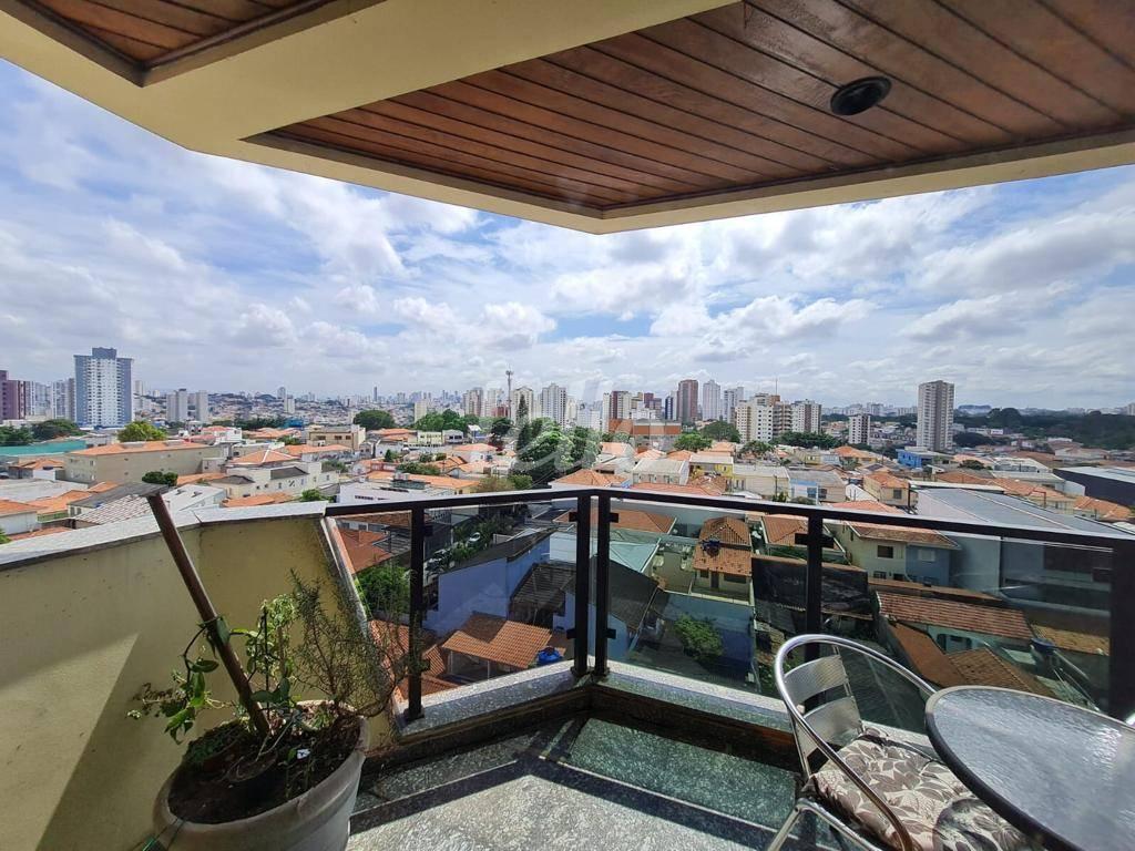 VARANDA de Apartamento à venda, Padrão com 143 m², 3 quartos e 2 vagas em Vila Prudente - São Paulo