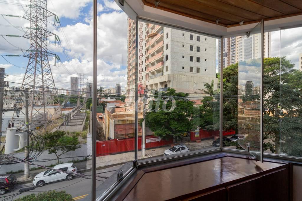 VARANDA de Apartamento à venda, Padrão com 120 m², 3 quartos e 2 vagas em Campo Belo - São Paulo