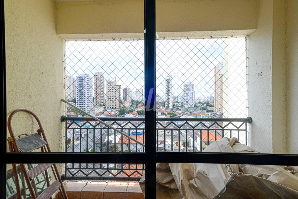 VARANDA de Apartamento à venda, Padrão com 73 m², 3 quartos e 1 vaga em Ipiranga - São Paulo