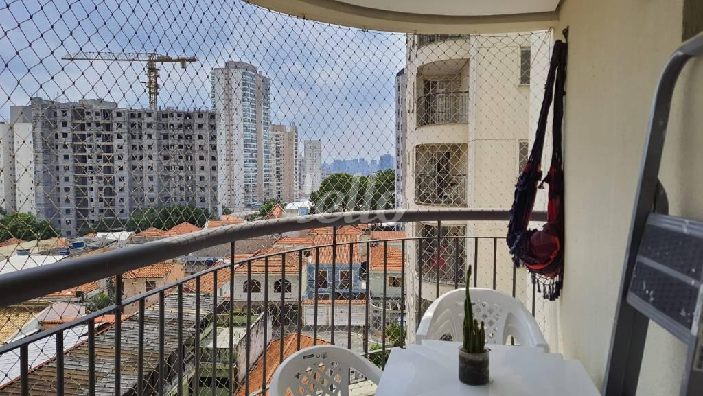 SACADA de Apartamento à venda, Padrão com 87 m², 3 quartos e 2 vagas em Mooca - São Paulo