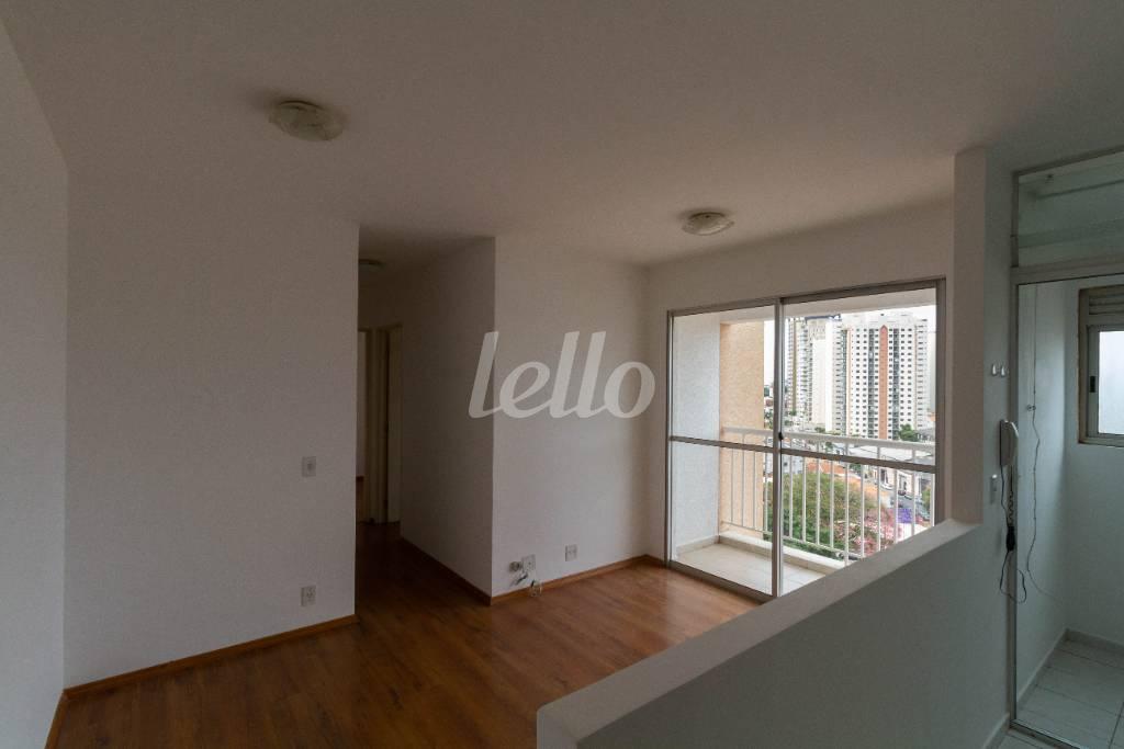 SALA de Apartamento à venda, Padrão com 45 m², 2 quartos e 1 vaga em Mooca - São Paulo