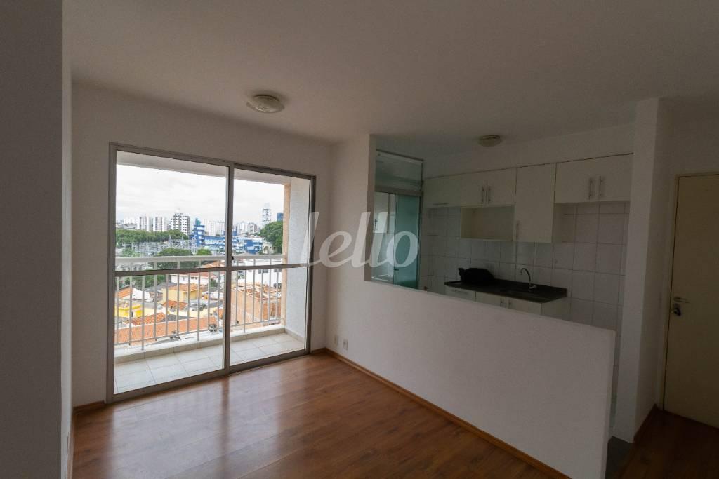 SALA de Apartamento à venda, Padrão com 45 m², 2 quartos e 1 vaga em Mooca - São Paulo