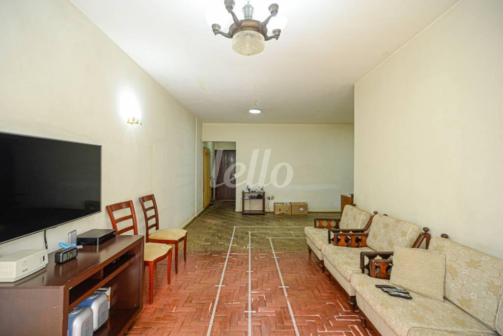 SALA de Apartamento à venda, Padrão com 128 m², 3 quartos e 1 vaga em Santa Cecília - São Paulo