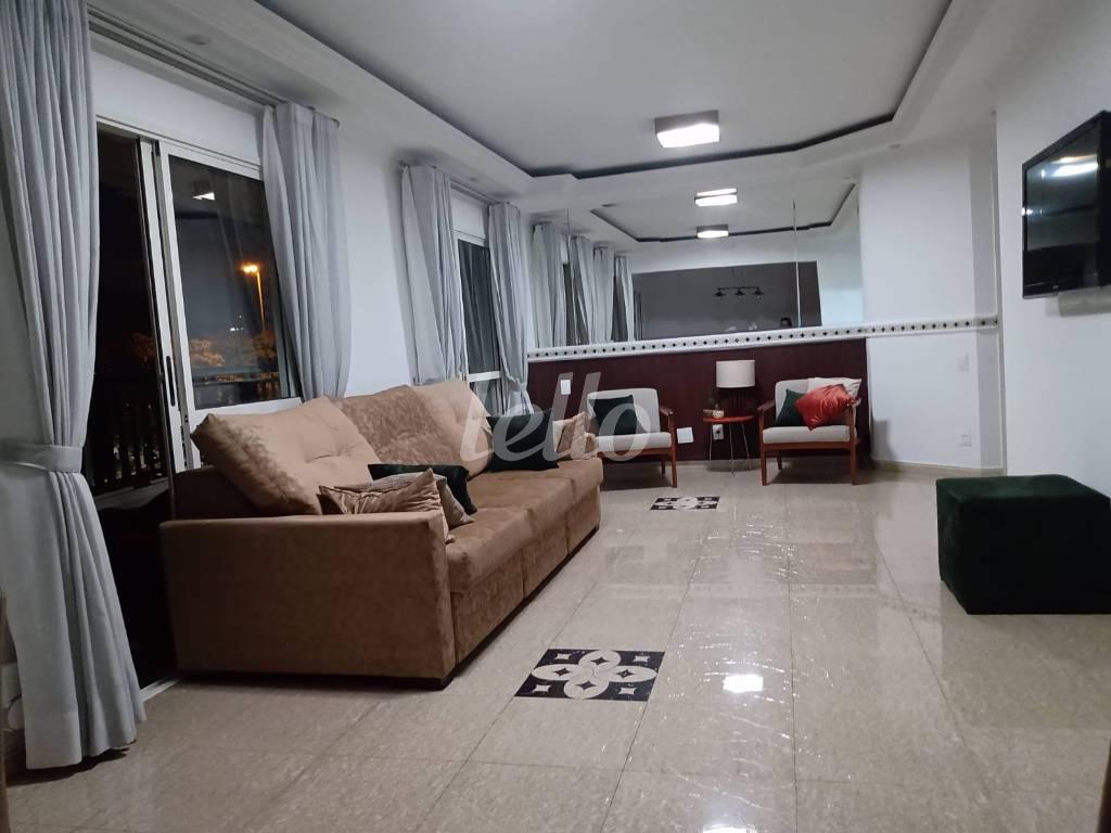 SALA de Apartamento à venda, Padrão com 130 m², 3 quartos e 3 vagas em Parque da Mooca - São Paulo