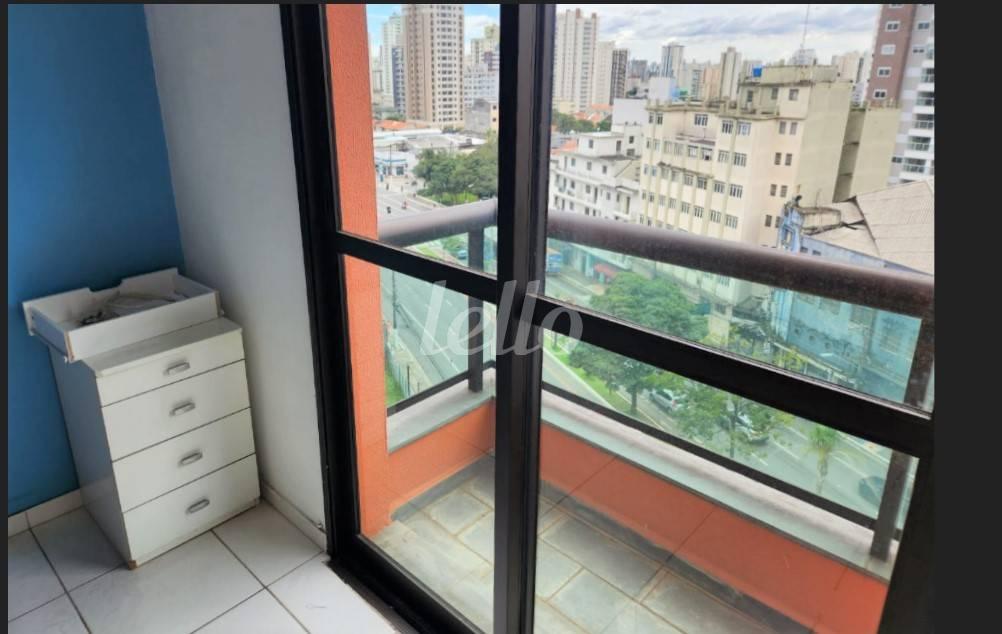 DORMITORIO de Apartamento à venda, Padrão com 35 m², 1 quarto e 1 vaga em Mirandopolis - São Paulo