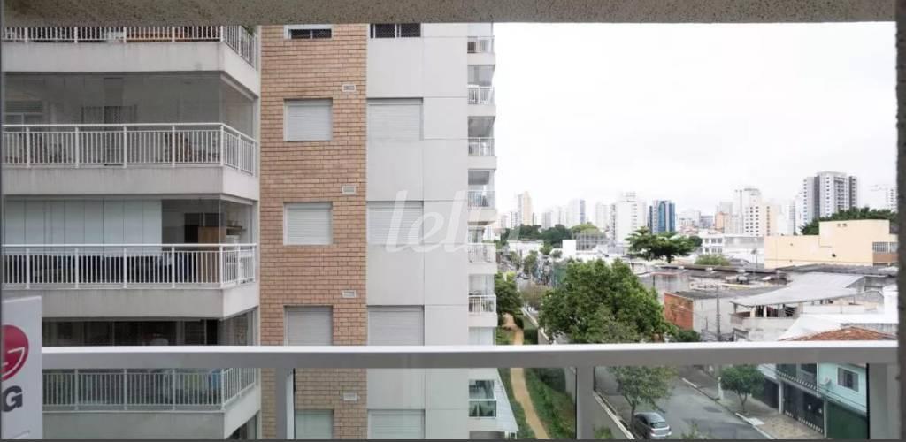 VARANDA de Apartamento à venda, Padrão com 52 m², 1 quarto e 1 vaga em Mooca - São Paulo