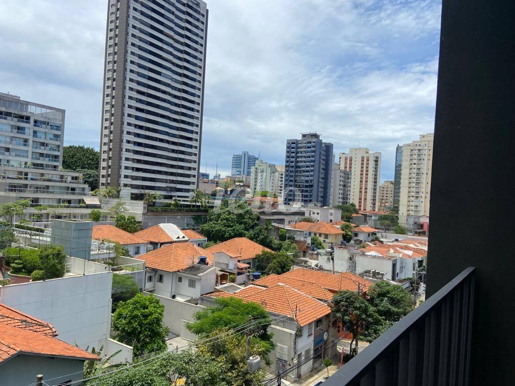 VISTA de Apartamento à venda, Studio com 26 m², 1 quarto e em Pinheiros - São Paulo