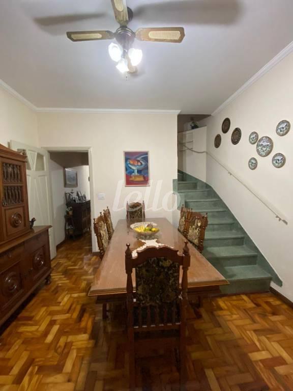 SALA DE JANTAR de Casa à venda, sobrado com 135 m², 3 quartos e 1 vaga em Cambuci - São Paulo