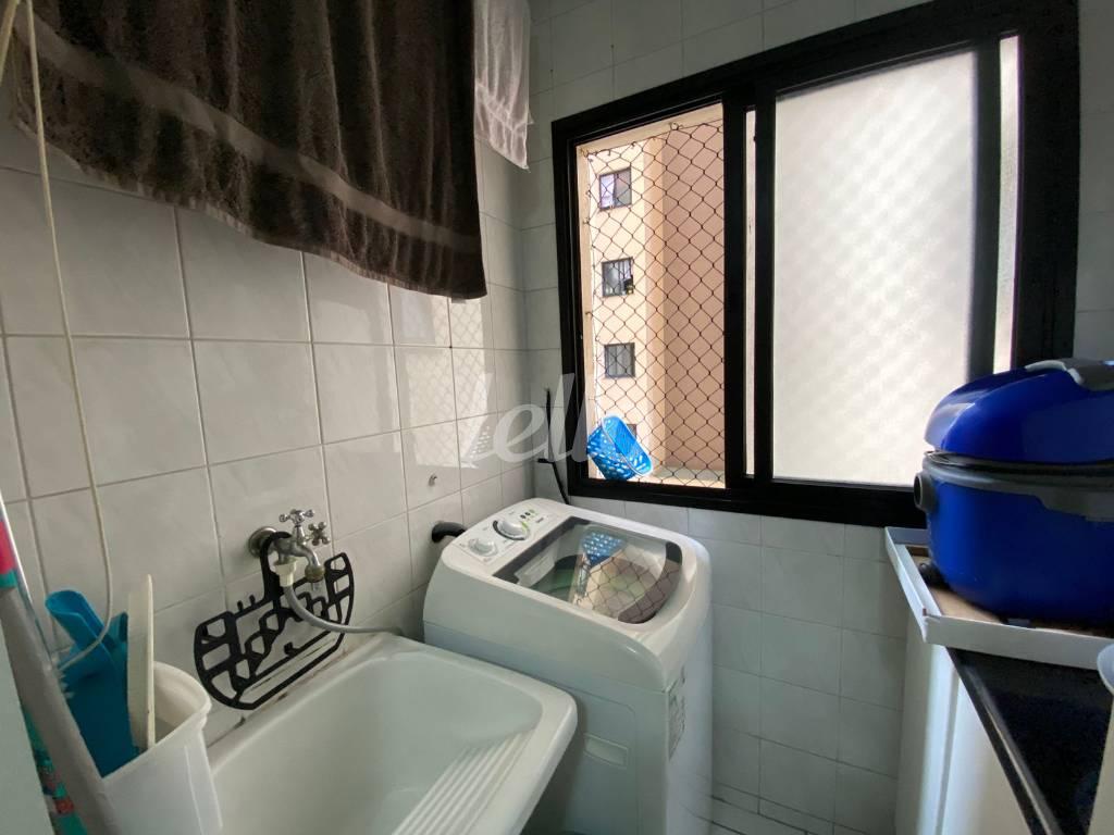 ÁREA DE SERVIÇO de Apartamento à venda, Padrão com 70 m², 3 quartos e 1 vaga em Vila Valparaíso - Santo André
