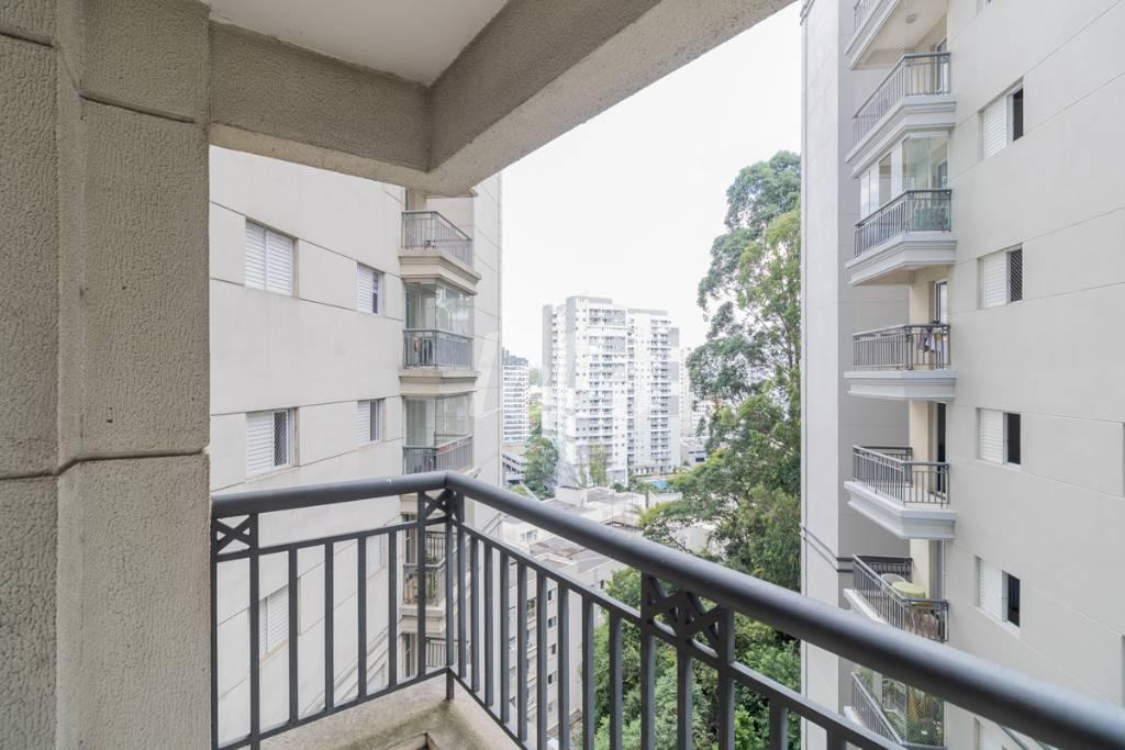 VARANDA de Apartamento à venda, Padrão com 51 m², 2 quartos e 1 vaga em Vila Bela - São Paulo