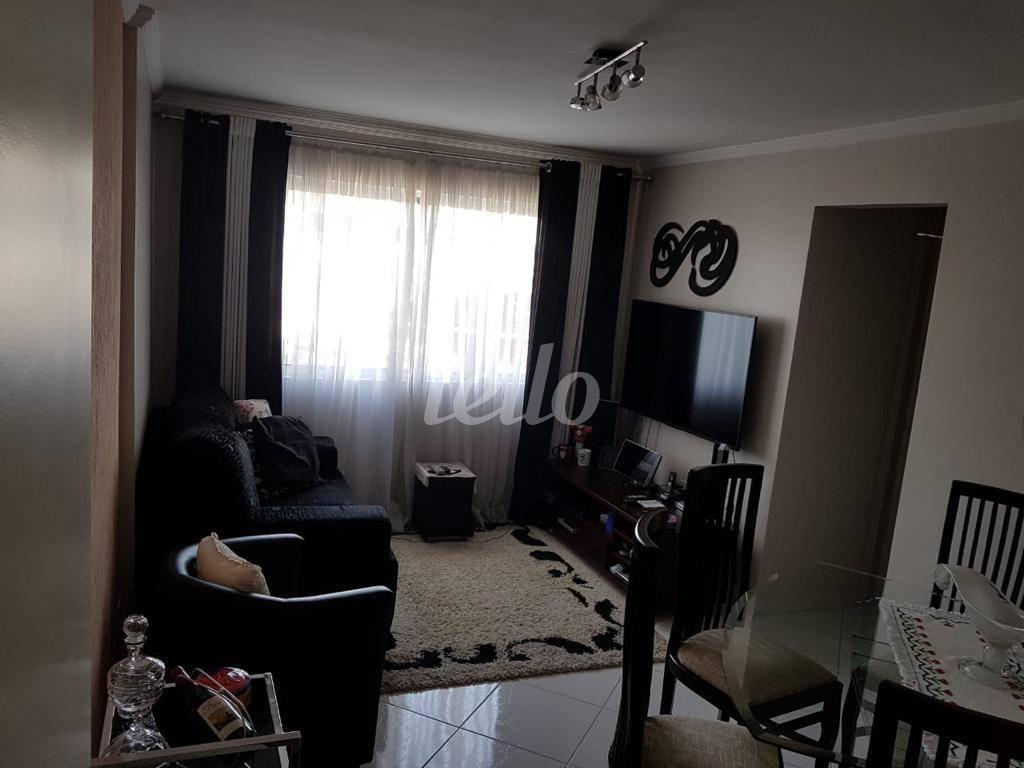 SALA de Apartamento à venda, Padrão com 50 m², 2 quartos e em Brás - São Paulo