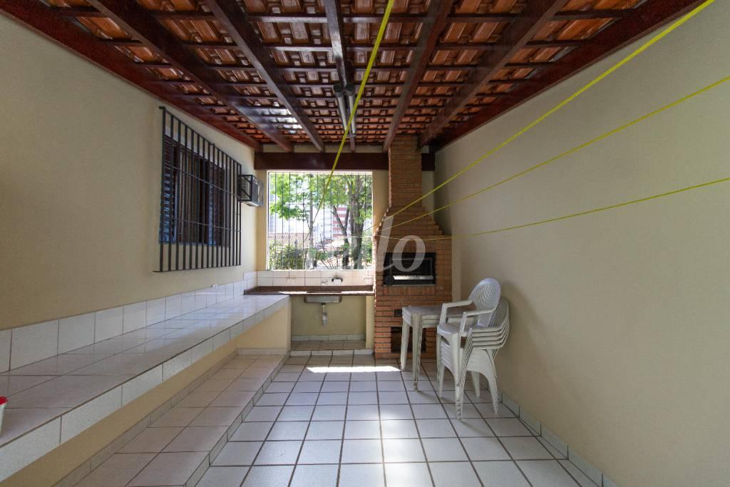 ÁREA GOURMET de Casa à venda, sobrado com 255 m², 3 quartos e 4 vagas em Vila Augusta - Guarulhos