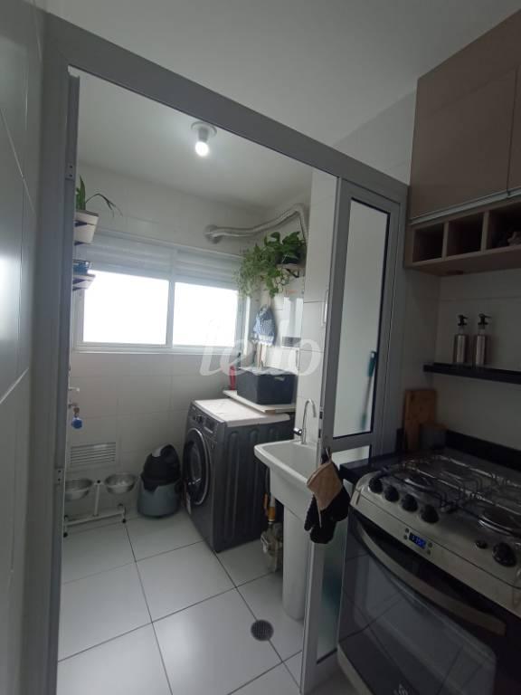 ÁREA DE SERVIÇO de Apartamento à venda, Padrão com 40 m², 1 quarto e 1 vaga em Vila Carioca - São Paulo