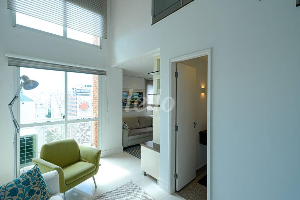 _MSS1439 de Apartamento à venda, Loft com 66 m², 1 quarto e 2 vagas em Paraíso - São Paulo