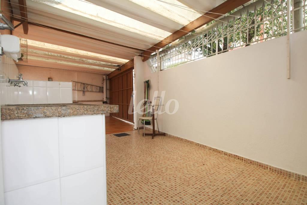 ÁREA DE SERVIÇO de Casa à venda, sobrado com 139 m², 3 quartos e 3 vagas em Bosque da Saúde - São Paulo