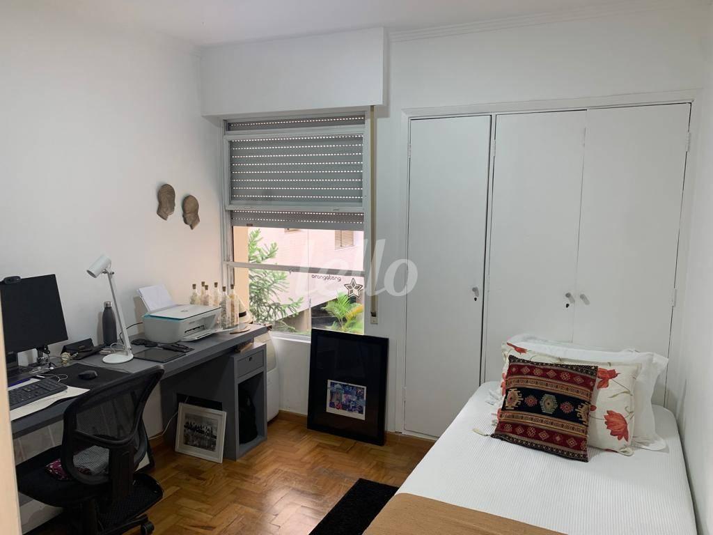 DORMITORIO de Apartamento à venda, Padrão com 120 m², 3 quartos e 1 vaga em Bela Vista - São Paulo
