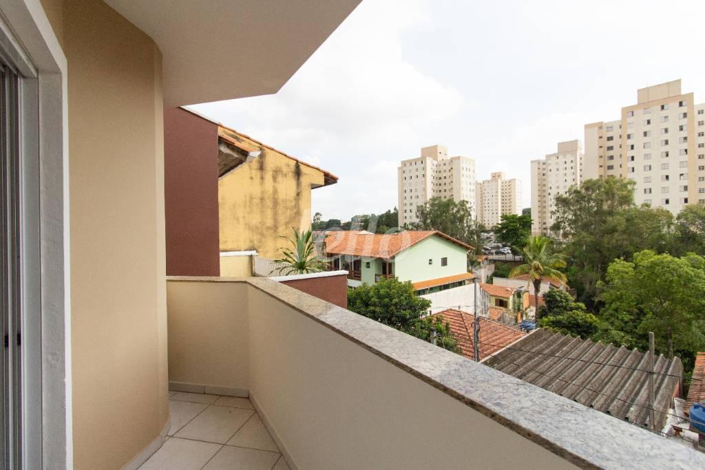 SACADA DA SUÍTE de Casa à venda, sobrado com 180 m², 3 quartos e 4 vagas em Mandaqui - São Paulo