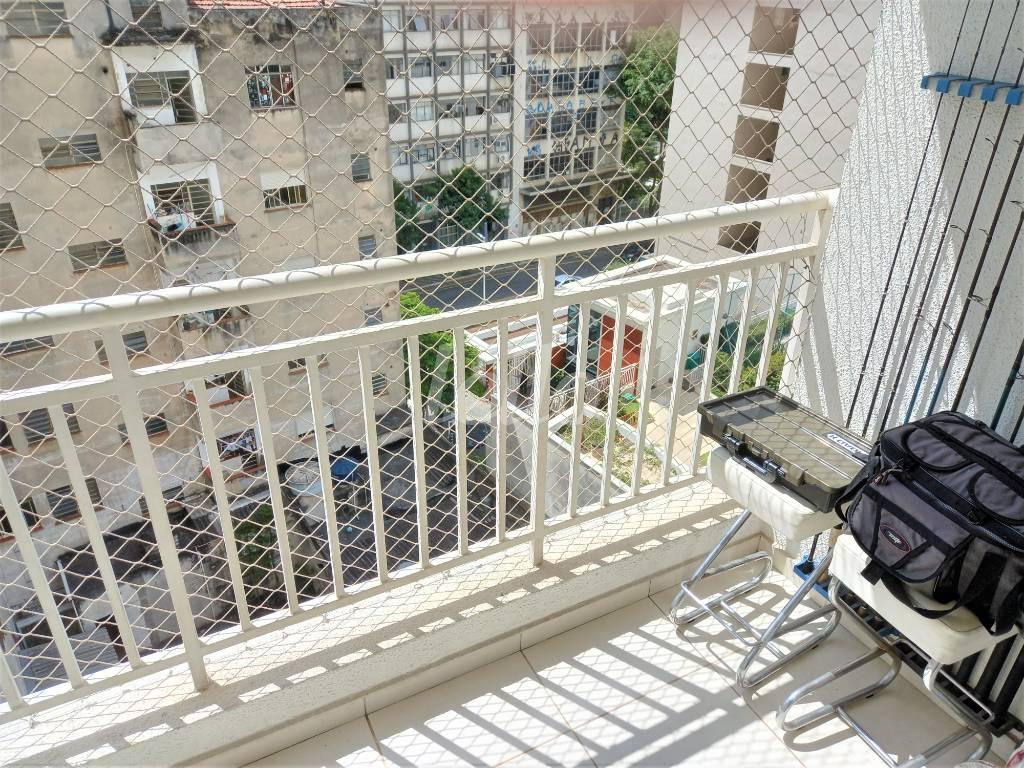 VARANDA de Apartamento à venda, Padrão com 55 m², 2 quartos e 1 vaga em Bela Vista - São Paulo