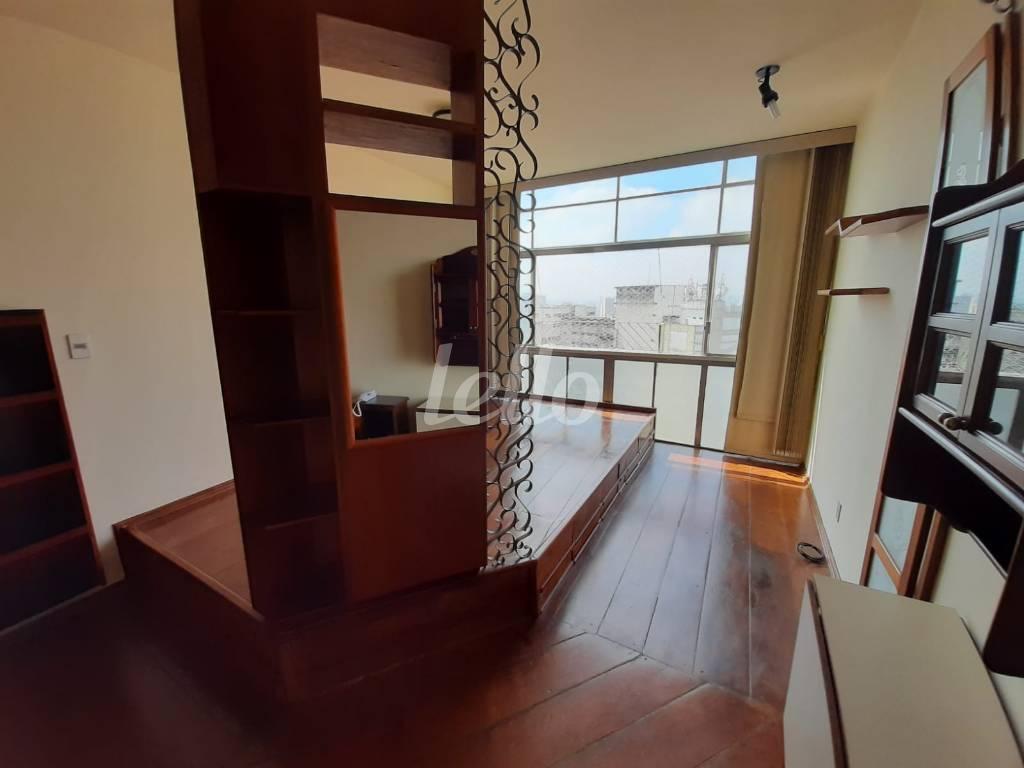 SALA COZINHA de Apartamento à venda, Padrão com 37 m², 1 quarto e em República - São Paulo