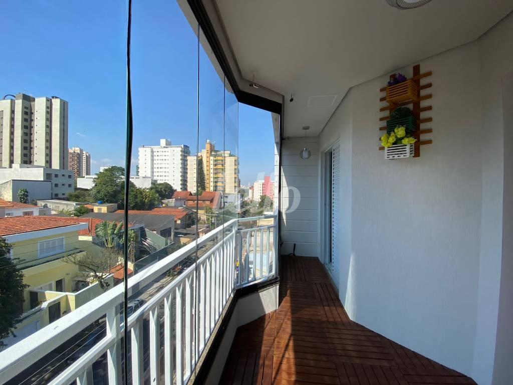 VARANDA de Apartamento à venda, cobertura - Padrão com 205 m², 3 quartos e 3 vagas em Vila Caminho do Mar - São Bernardo do Campo
